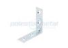 Hospital Construction Hardware Heavy Duty Wall Mount Brackets 50mm