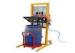 C Channel Steel Mobile Pneumatic Drum Mixer , Transportable Drum Mixing Equipment