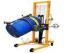 Yellow Hydraulic Drum Transport Equipment Vertical - Lift With Scale