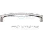 128 mm CC Brushed Nickel Zinc Alloy Contemporary Kitchen Bow Cabinet Pull Handles