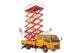 Truck - Mounted Aerial Work Platform 0.3T - 1.0T , Warehouse Scissor Lift