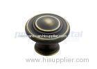 Roman Bronze Zinc Alloy Cabinet Handles And Knobs , Kitchen Cupboard Door Knobs