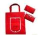 OEM ODM Red Foldable Shopping Bag / Non Woven Gift Bags Personalized