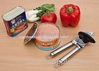 Anti Scratch Stainless Steel Kitchen Tools , Safety Stainless Steel Manual Can Opener