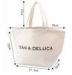 10 OZ 100% Cotton Canvas Ladies Tote Bags for Promotional , White