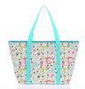 Custom Printed Tote Bags Reusable Polyester Handbag for Womens