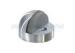 Commercial Door Hardware 45mm Dull Chrome Zinc Alloy High Profile Dome Door Stop