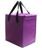 Insulated Cooler Totes / Disposable Lunch Bag / Purple Cooler Bag For Adults