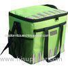 Green Large Insulated Cooler Bags for Food , 600D Polyester Material