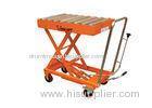 High Efficiency Mobile Scissor Lift Table Equipment , 150Kg - 1000Kg Capacity