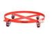 Plastic Or Fiber Drum Moving Equipment In Food Field / 30 Gallon Drum Dolly