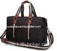 Personalized Luxury Travel Duffel Bags for Men with Leather Handles