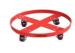 Steel Red 55 Gallon Drum Dolly , Drum Transport Equipment Easy To Operate