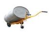 Steel And Plastic Rimmed Barrel Lifting Equipment , 3 Wheel Drum Hand Truck