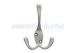 Hotel / Hospital Decorative Door Hardware Satin Nickel Robe Tri Hook 3-15/16"