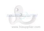 Contemporary Door Hardware Polished Chrome Double Robe Hooks For Bathrooms