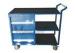 Light Duty Warehouse Storage Equipment , 300kg 3 Drawer Tool Trolley Cabinet