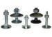 Grade 6.8 Carbon Steel Flat Countersunk Head / Fanged Elevator Bolts DIN 934