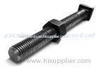 Custom DIN 933 DIN 931 Black Plated Speciality Hardware Fasteners Holding Down Bolts