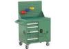 500kg Capacity Warehouse Storage Equipment , Two Shelves Movable Tool Box Cart