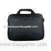 Single Shoulder Lightweight Black Laptop Bag 16 inch Heat Transfered Printing