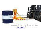 Detachable Frame Welded Steel Forklift Drum Grabber / Barrel Grab