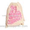 Cotton Drawstring Backpacks Promotional Gift Bags with 2 Sides Customized