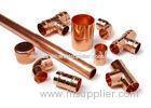 3 Way Cross Coupling Straight Tap Connector , 1/4 Inch Copper End Feed Fittings