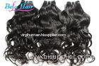 Chocolate / Wine Red Brazilian Virgin Human Hair Water Wave Hair Weave