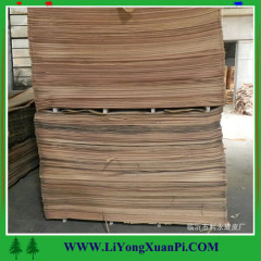 Nature wood slice cutting face veneer red oak walnut white oak sapelli teak