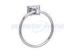 Decorative Bathroom Hardware Accessories 6" Satin Nickel Towel Ring