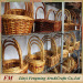 Big wicker gift basket wedding gift basket