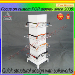 Customized OEM & ODM floor sunglasses display rack