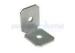 Home 25mm Zinc Plated Angle Brackets / Heavy Duty Garage Shelf Brackets