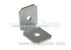 Home 25mm Zinc Plated Angle Brackets / Heavy Duty Garage Shelf Brackets