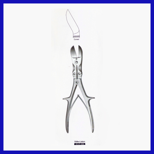 Surgical Stainless steel Curved Rongeur