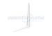 White Powder Coated Steel London Angle Shelf Brackets 200mm Height