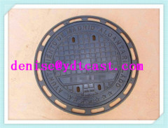 Round manhole cover cast iron sewer cover drain cover EN124