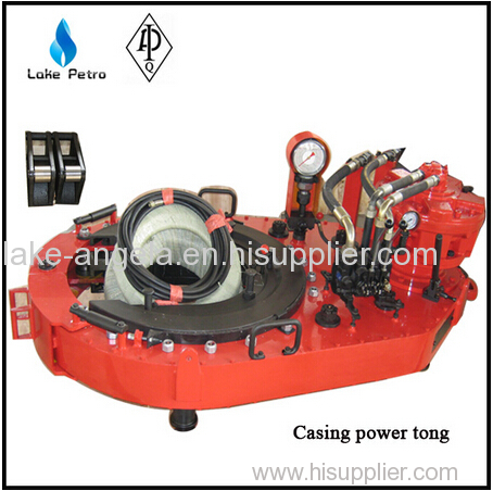 Factory price Casing power tong with torque gauge rang from 4"-20"