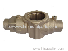 Bronze casting combined valve body