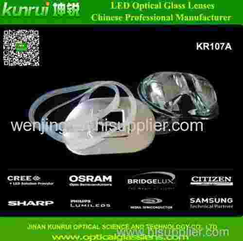 street light for LED optical glass lens