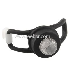 2PCS Ring Style 2-Mode Bike Safety Rear Light