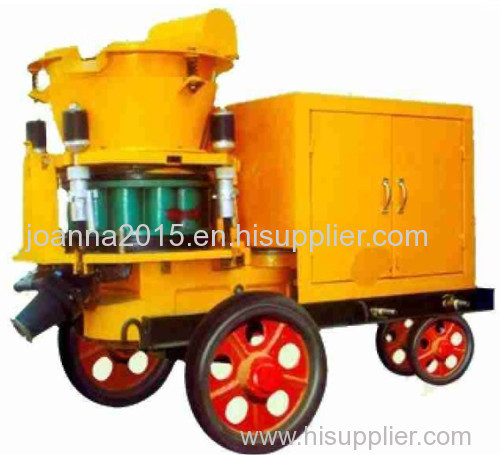 Mining cement spray machines