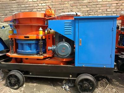 PZ series shotcrete machine used shotcrete machine