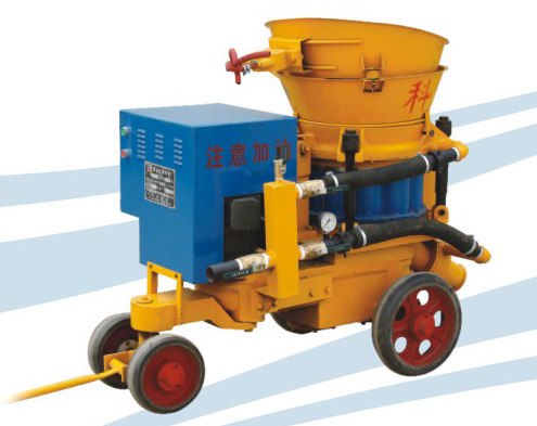 super quality PZ dry-type shotcrete machine for construction