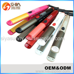 Professional ceramic coating flat iron hair straighteners with LED display hair styling tools