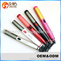 Professional ceramic coating flat iron hair straighteners with LED display hair styling tools