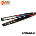 Professional ceramic coating flat iron hair straighteners with LED display hair styling tools