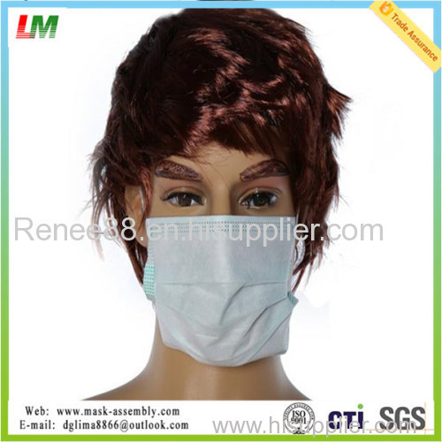 Disposable Medical Protective 3ply Nonwoven Face Mask