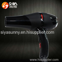 Newest and Professional hair salon equipment 2200W black hair dryer Low Noise Electric New blow dryer